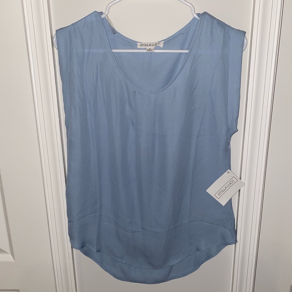 Stella Luce Light Blue Top